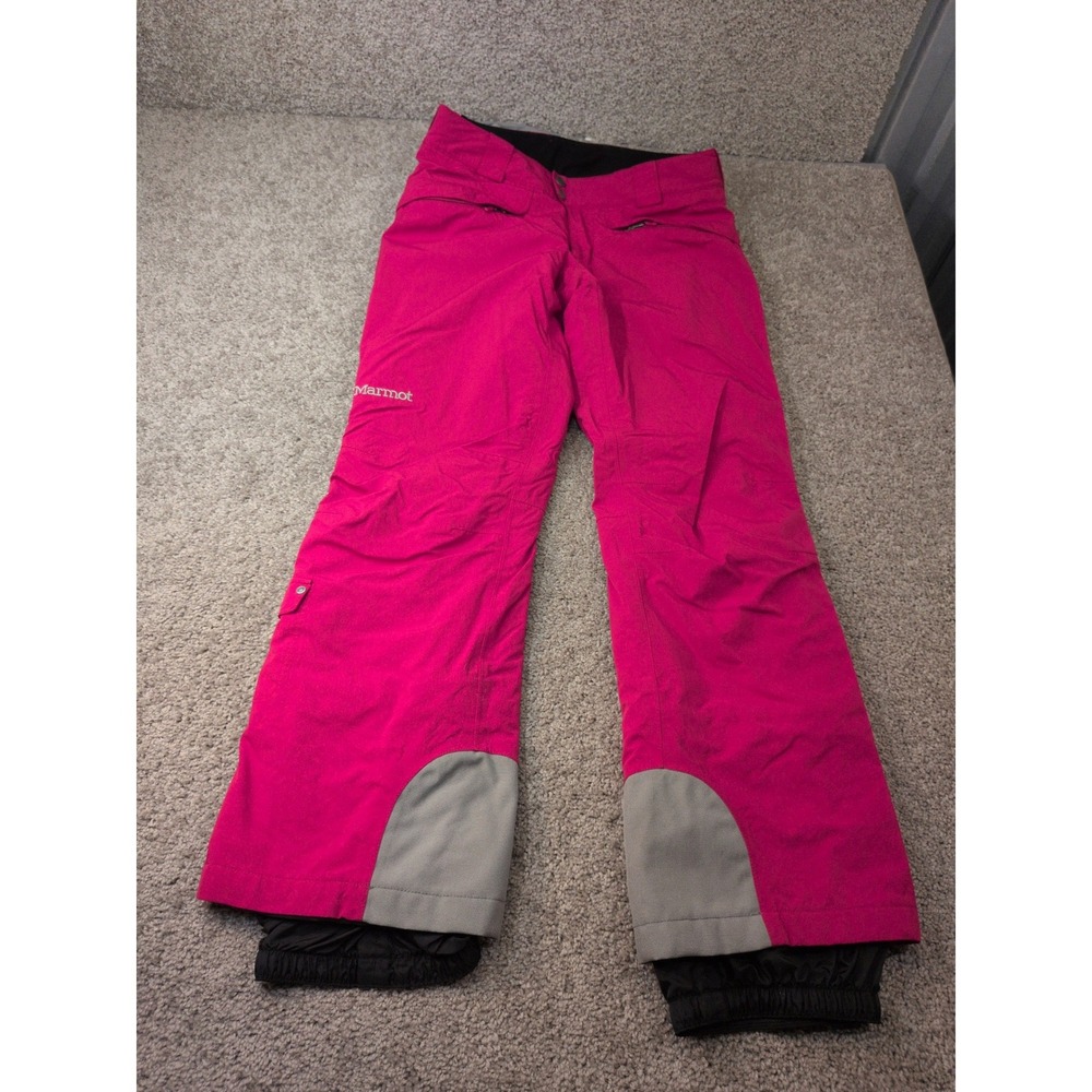 Marmot‎ MemBrain Pink Insulated Snow Pants Womens Small R75190-2-MXP2 Snowboard